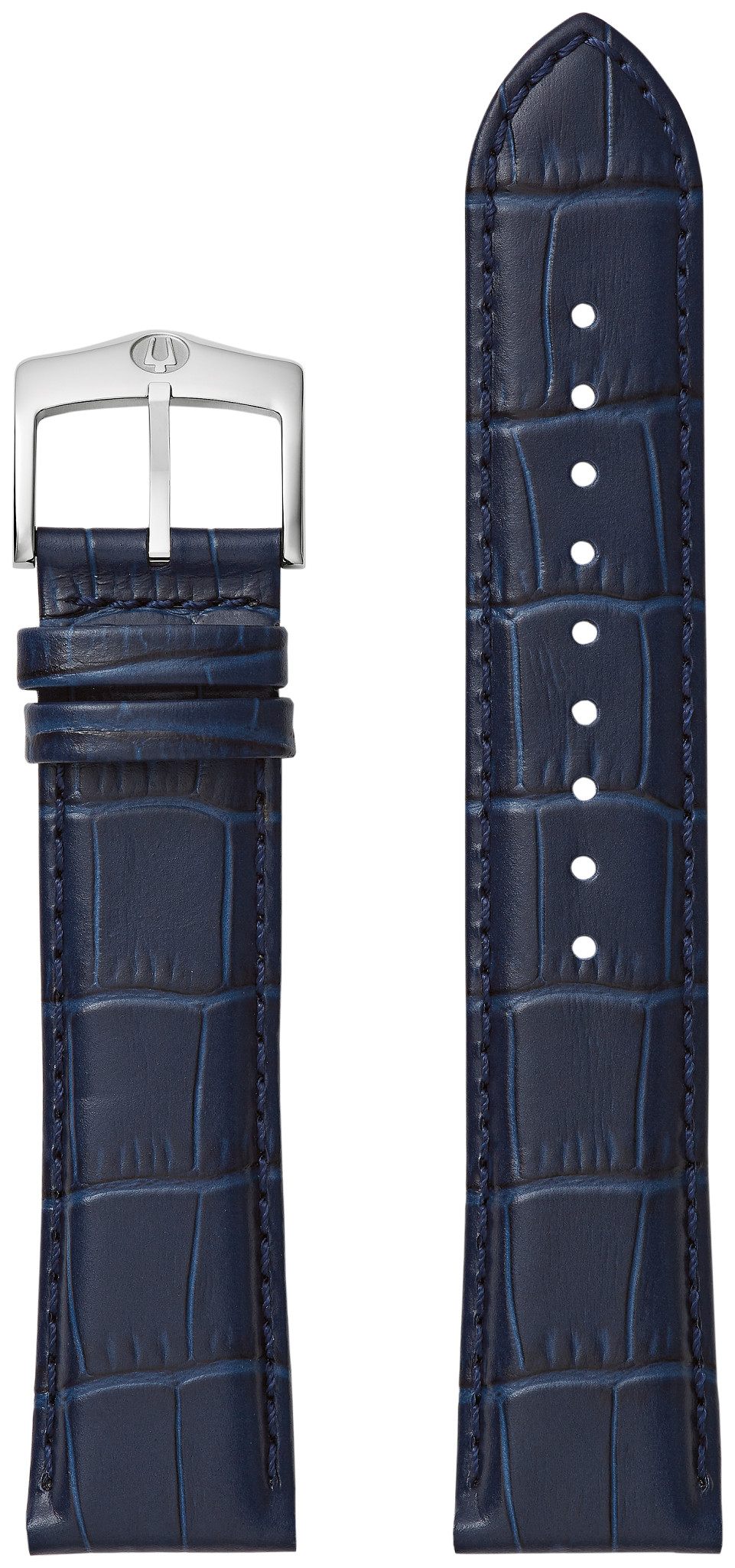 Navy Leather Strap - 9S22008ST