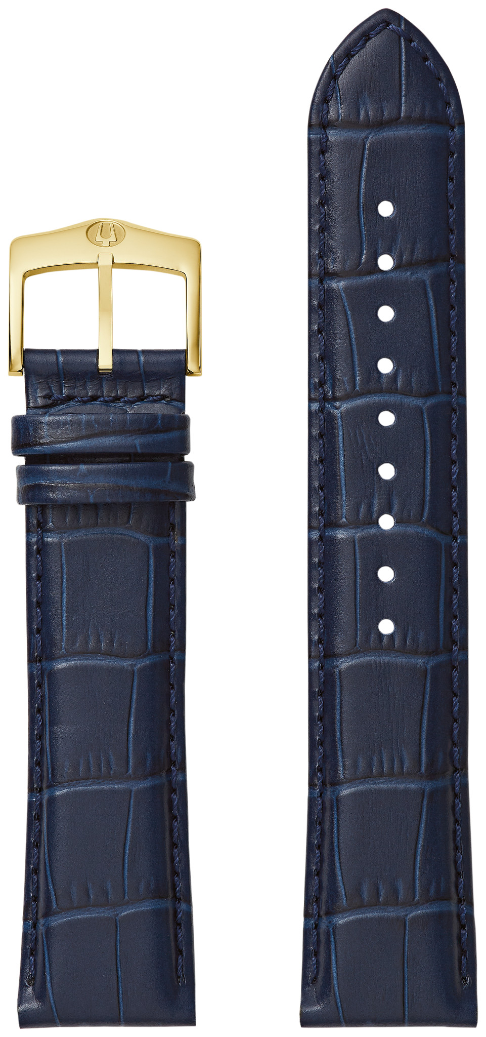 Navy Leather Strap - 9S22008GT