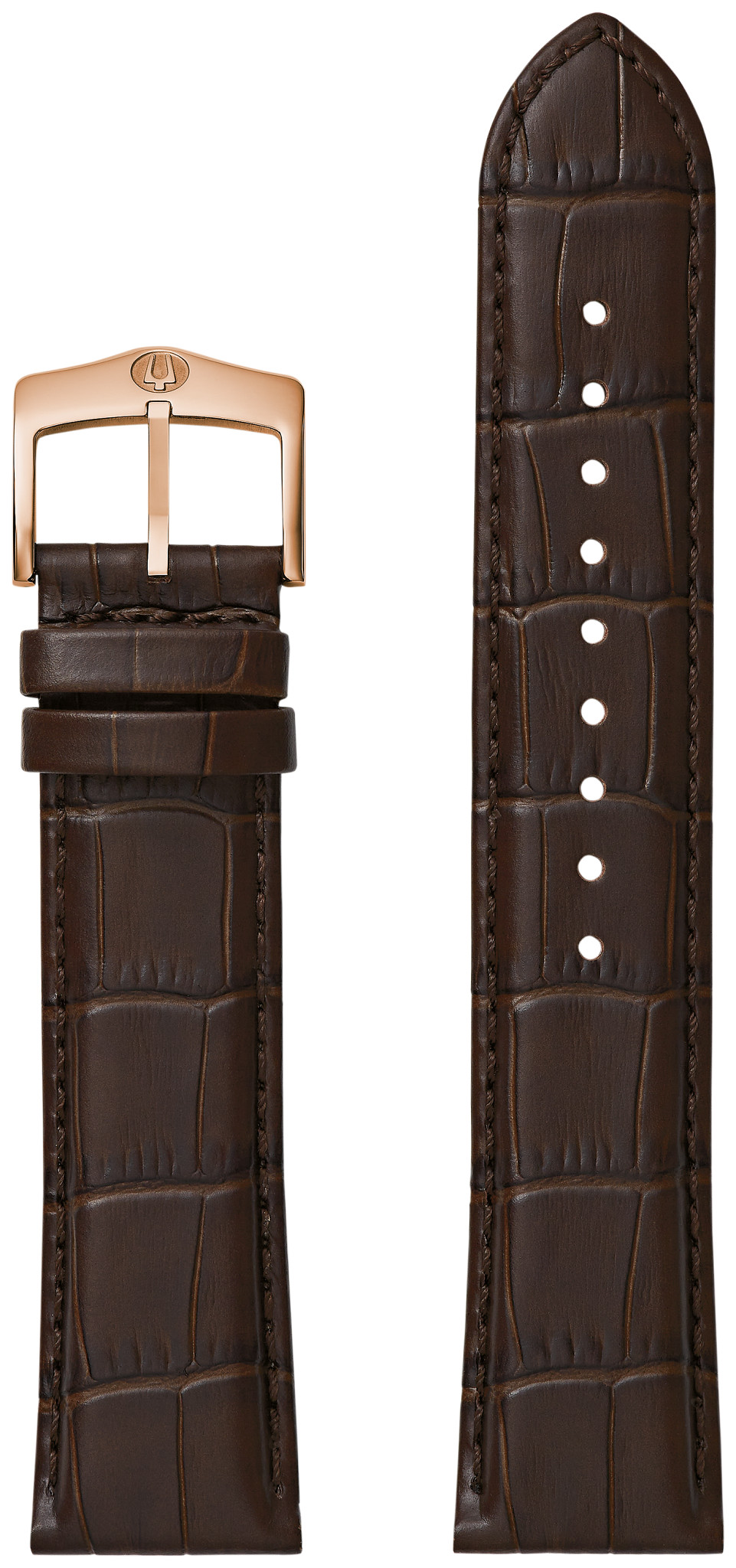 Brown Leather Strap - 9S22007RT