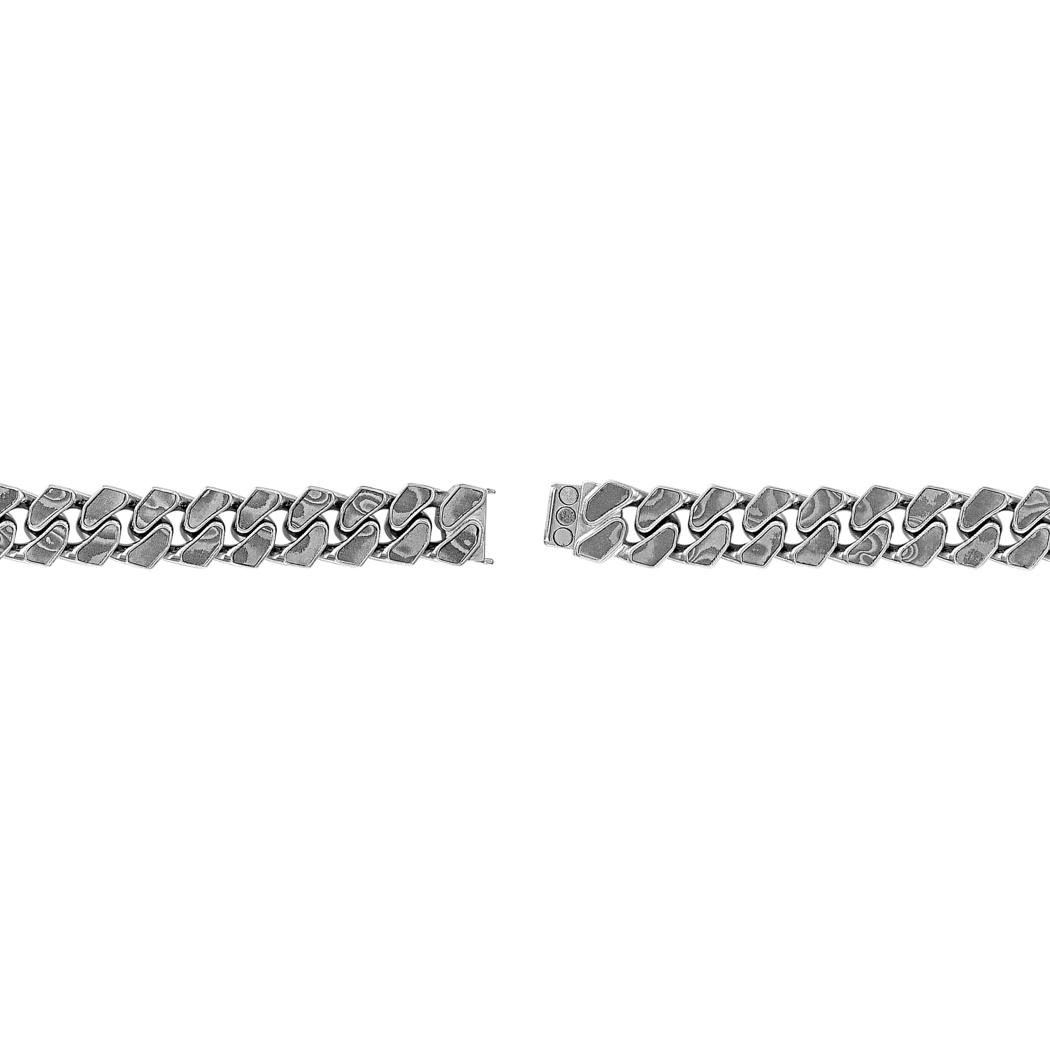 Curb Bracelet - BVB1157-WMMNA