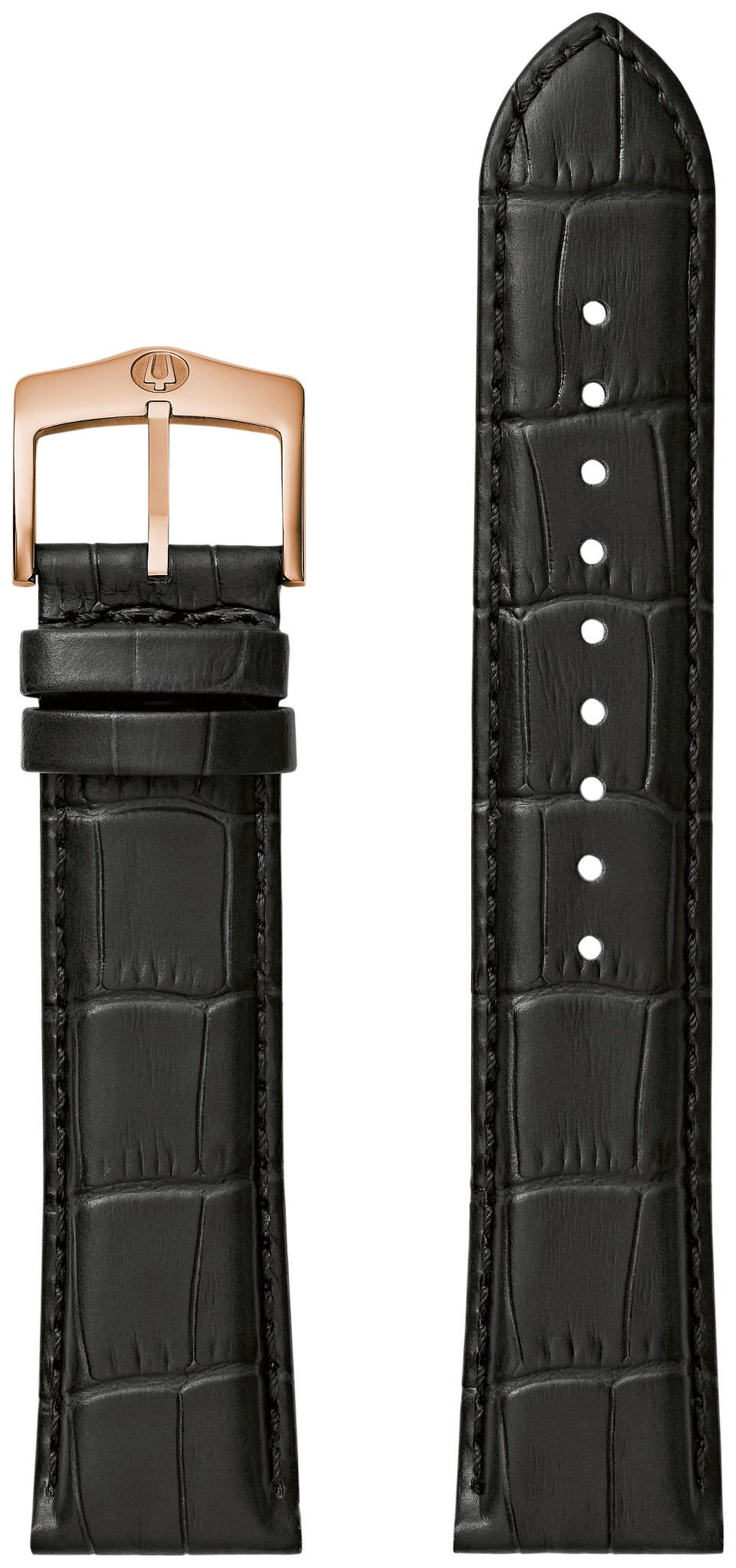 Black Leather Strap - 9S22006RT