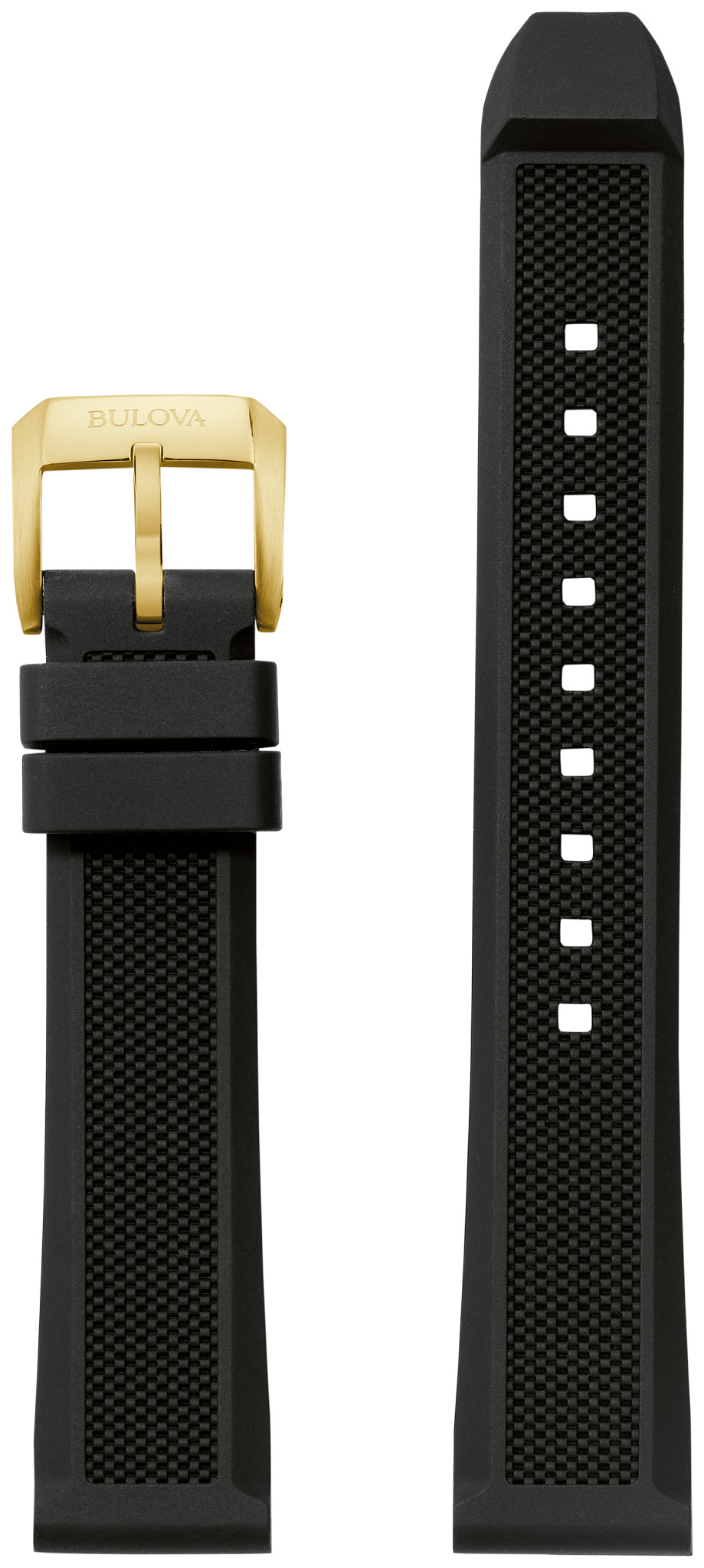 Black Silicone Strap - 9S18003GT