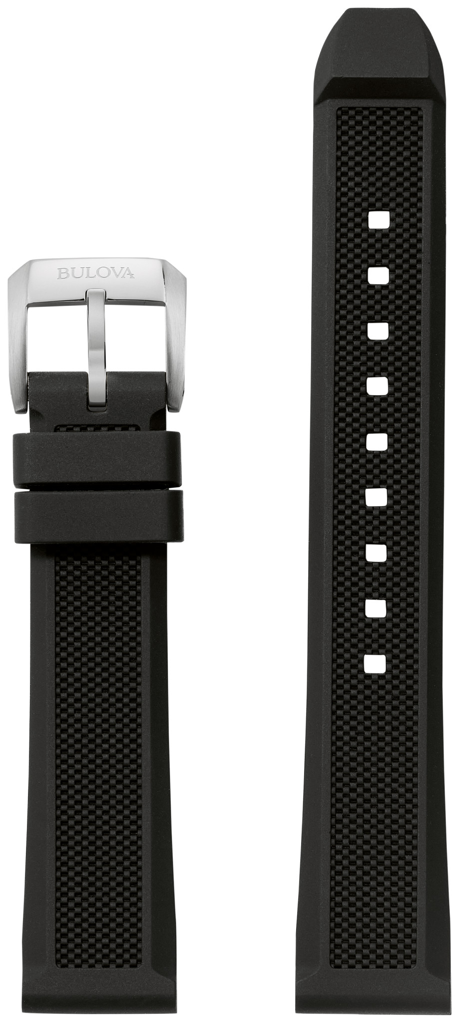 Black Silicone Strap - 9S18003ST