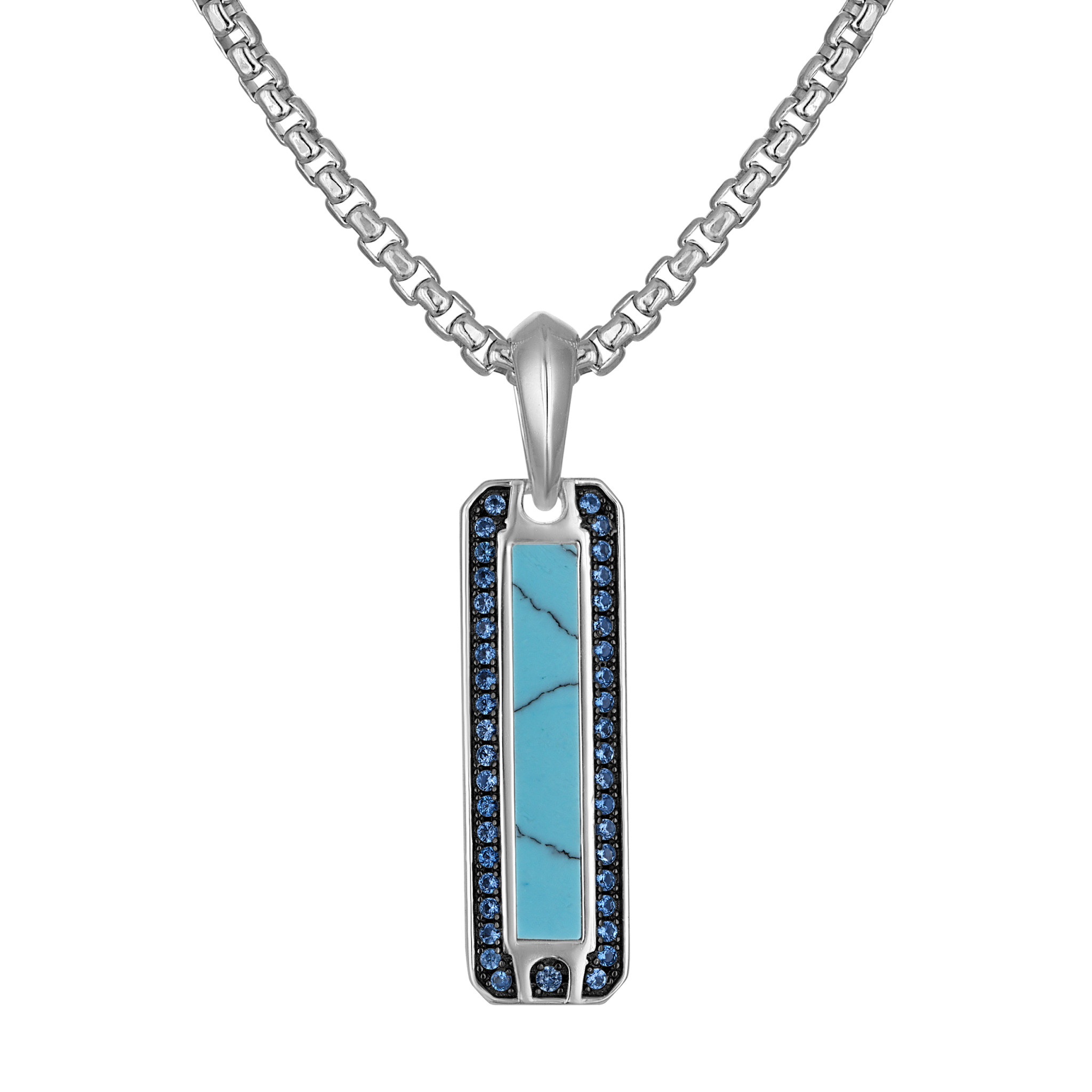 Marine Star Pendant - BVP1113-WSBLSATQ