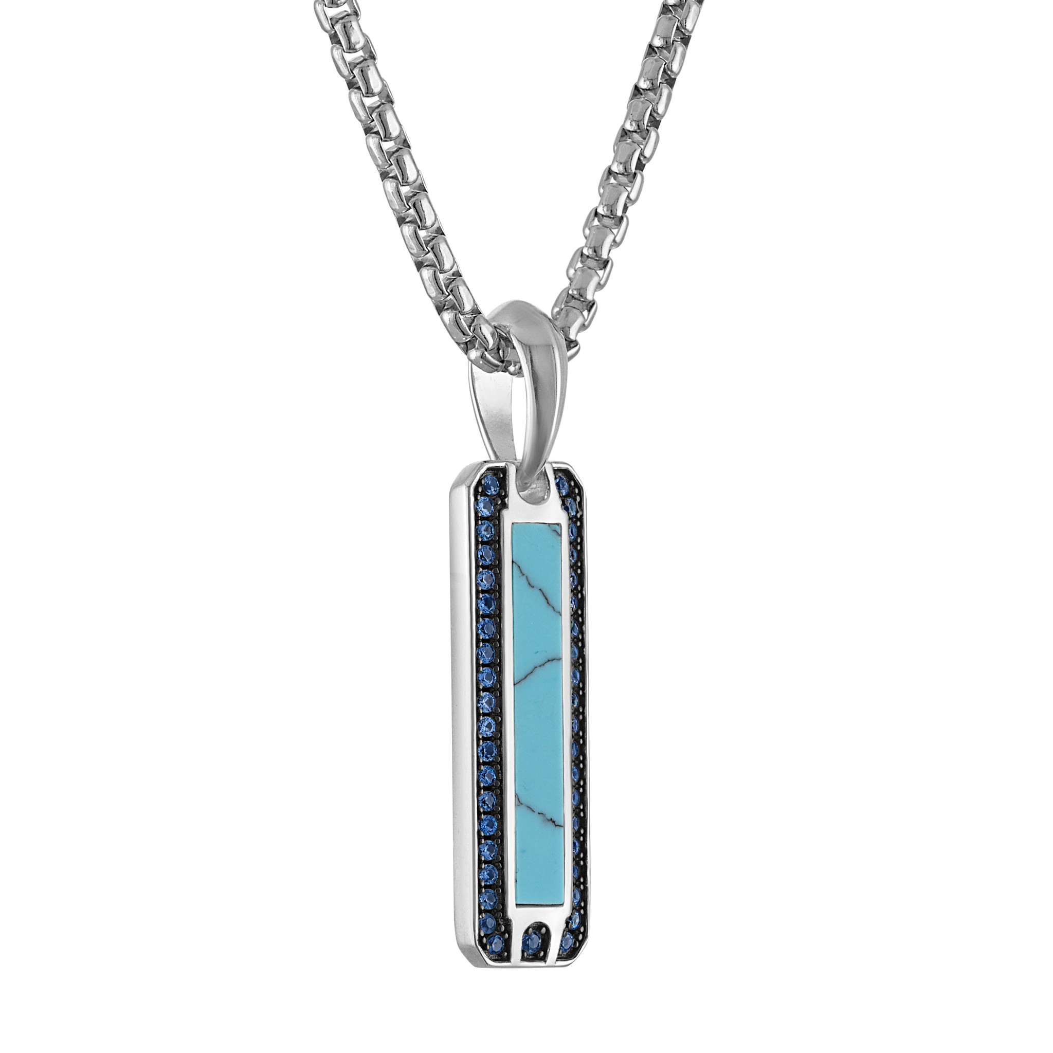 Marine Star Pendant - BVP1113-WSBLSATQ